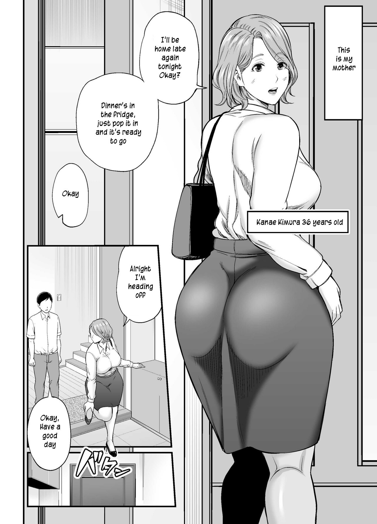 Hentai Manga Comic-Mom's Huge Ass Is Too Sexy-Read-4